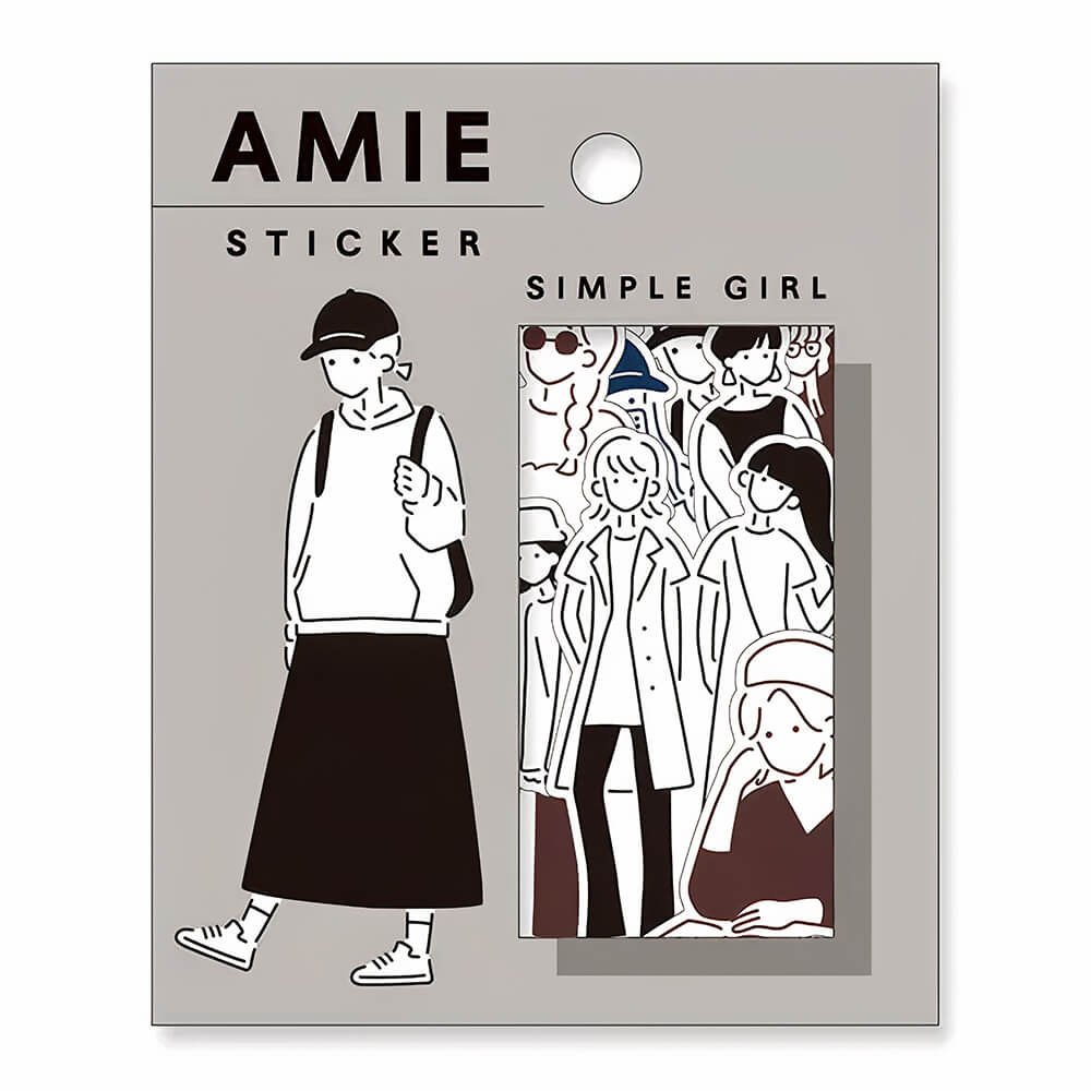 samolepky mind wave - simple girl